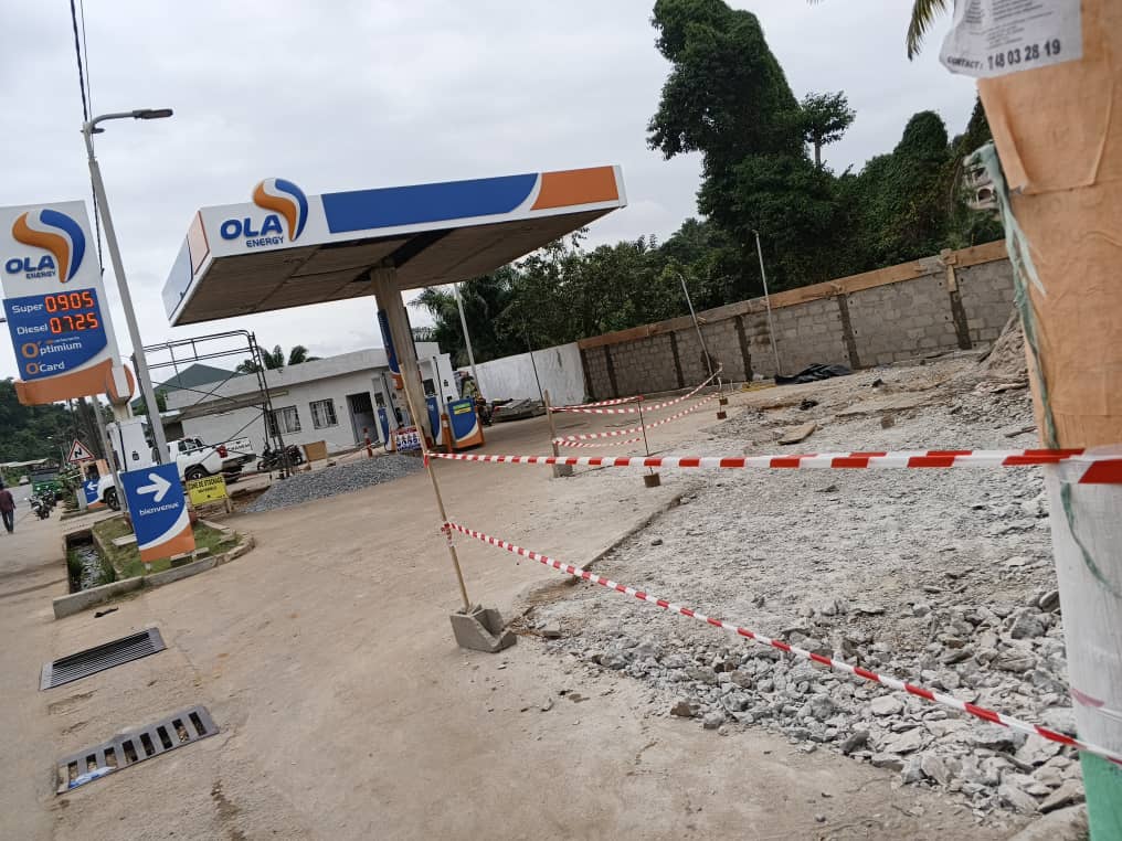 Construction de station